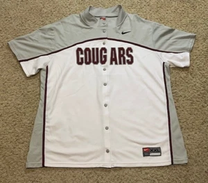 Washington State Cougars Vintage Nike Basketball Warm Up Snap Jacket Size XXL - Picture 1 of 6