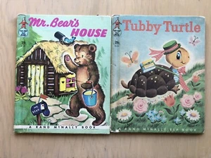 Vintage Tip Top Elfenbuch Menge 2 Mr. Bear's House Tubby Schildkröte Helena Flügel Bär - Bild 1 von 5