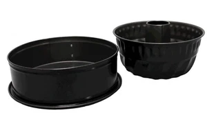 Springform Gugelhupf Backform Kuchenform Kuchen Backform Torte Set Ø26 Ø22 Neu - Bild 1 von 3