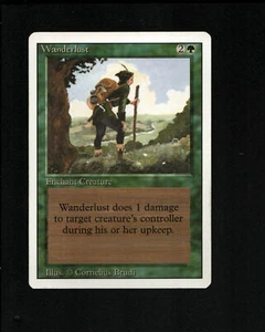 MTG Wanderlust SP Revised Magic the Gathering ~ Kostenloser Versand ~ - Bild 1 von 2