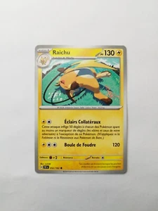 Carte Pokémon - Raichu - 052/162 - EV05 - Forces Temporelles - TEF - Picture 1 of 2