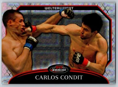 Carlos Condit 2011 Topps UFC Finest Refractor #3 /388 - Image 1 of 2