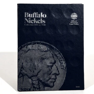 Whitman Buffalo Nickel Ordner mit 22 Münzen, Album ist top - (RD) - Bild 1 von 2