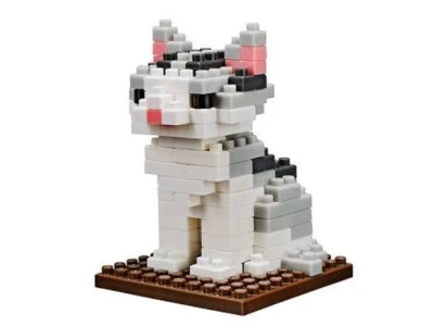 Petit Block American Shorthair Friends Of Dogs And Cats Block Set Daiso - Image 1 of 4