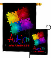 Set of 6 Autism Awareness Themed Koozies 3 Different Designs
