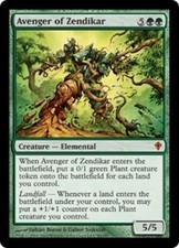 1x Avenger of Zendikar PL/MP, English MTG Worldwake
