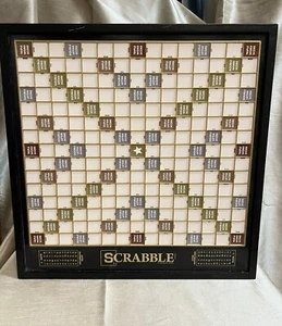 Scrabble Luxe Edition Black Gold - Picture 1 of 9