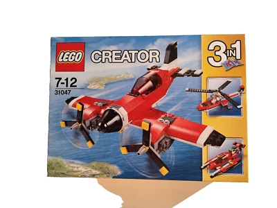LEGO CREATOR 31047 L'avion à hélices  3 en 1 hélicoptère,hydravion-neuve scellée - Photo 1/4