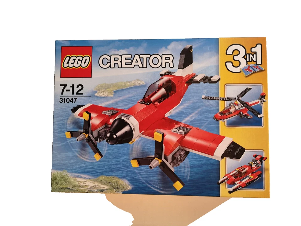 LEGO CREATOR 31047 L'avion à hélices  3 en 1 hélicoptère,hydravion-neuve scellée - Photo 1/4
