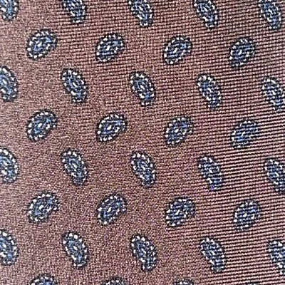 Corbata de seda de diseñador HARDY AMIES de colección nunca usada Inglaterra  Foto 1 de 4