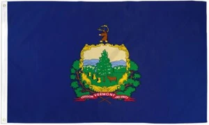 "VERMONT" Flagge 2x3 Fuß Polyester Banner Schild VT Zustand - Bild 1 von 7