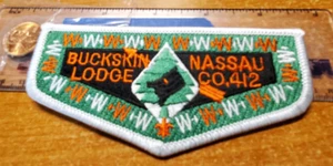 OA BUCKSKIN Lodge 412 issue S-20, Theodore Roosevelt Council, NY(1hg) - Picture 1 of 2