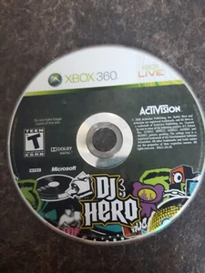 DJ Hero 2009 Xbox 360 Game Good Condition (Disc Only) - Picture 1 of 1