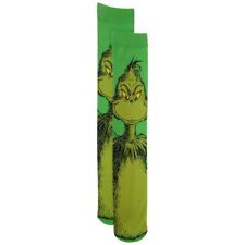 Dr. Seuss The Grinch Green Adult Knee High Socks Christmas Size 9-11