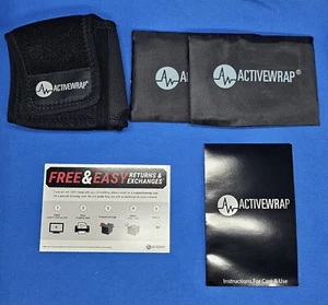 ACTIVEWRAP COMPRESIÓN DE CODO Y 2 PAQUETES DE CALOR/REFRIGERACIÓN NUEVA CAJA ABIERTA - Imagen 1 de 4