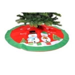 Festive Felt Snowman Tree Skirt 136cm P020354 - Picture 1 of 1