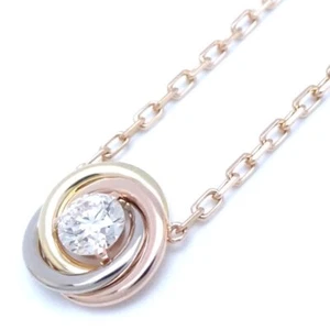 Collana CARTIER Trinity K18 in oro tricolore con diamanti /293194 - Foto 1 di 8