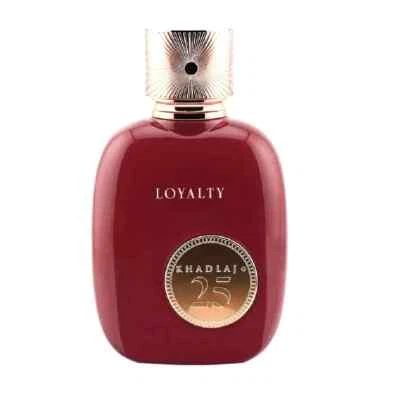 Khadlaj Loyalty 25 Eau De Parfum Spray Perfume 100ml Fast Shipping