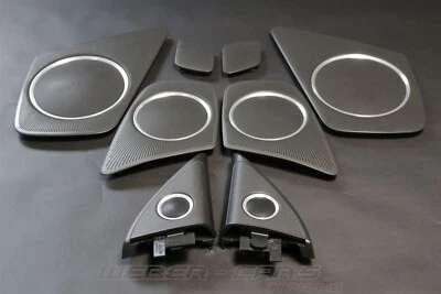 Bang & Olufsen Speaker Cover Door Blinds Set OEM Audi A5 8T Sportback - Image 1 of 4