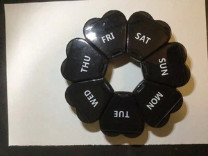 Daily Pill Box - Weekly Organizer Case, Medicine Storage, Travel Holder 7 Day - Picture 1 of 2