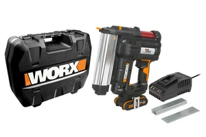 WORX WX840 Akku Nagler Tacker 20V Max Elektrotacker Klammergerät Stiftnagler - Bild 1 von 12