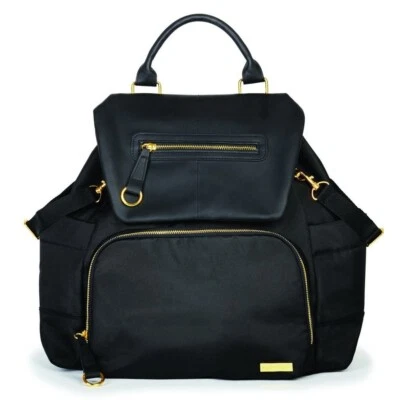 Skip Hop Chelsea Downtown Chic Diaper Backpack Black - Image 1 of 4