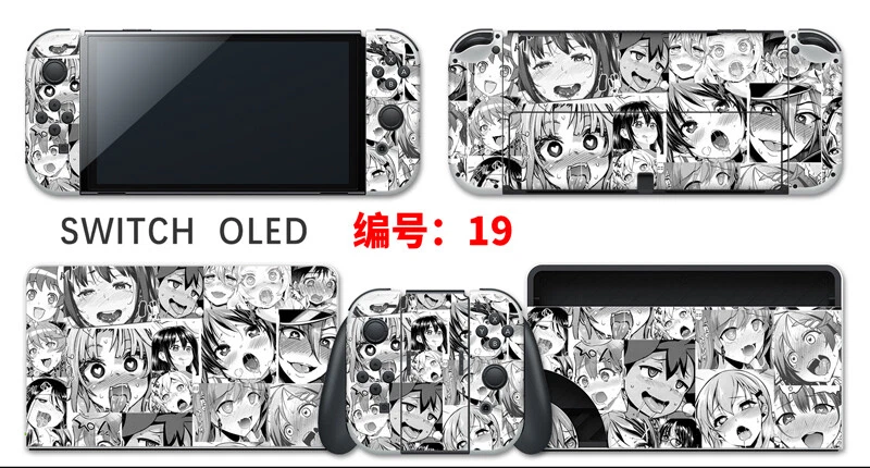 Vinyl Decal Skin Sticker Protector for Nintendo Switch OLED Anime Girl #19 - Image 1 of 1