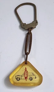 ISRAEL VINTAGE OLD PLASTIC ERA CAR  KEYCHAIN  A. NUDELMAN / M. KASEL Automobile - Picture 1 of 4