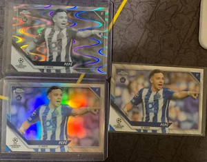 (3) 2021-22 Topps Chrome UEFA PePe FC PORTO RC No. #52 Ray Wave+ Refractor /base - Picture 1 of 4