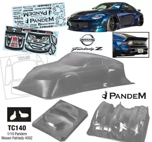 200mm 1/10 Pandem Nisssan 400z Clear Body Set for 4TEC-2 MST HPI TT02 YD2 RDS - Picture 1 of 1