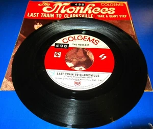 Monkees, , Last Train To Clarksville / Take A Giant Step - Picture 1 of 2
