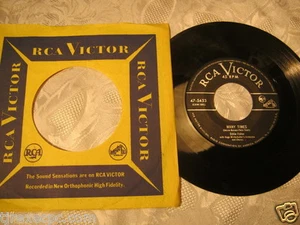 Eddie Fisher Just to be with you/Many times 45 record & sleeve - Imagen 1 de 2