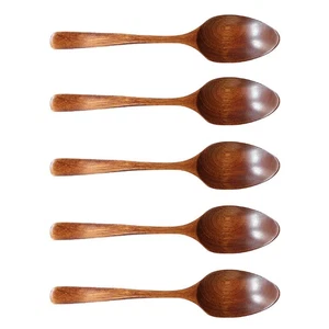  5 Stück Japanische Küche Kochutensilien Langer Griff Schaufel Suppenlöffel - Bild 1 von 12