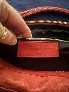 Balenciaga Day Bag Red - Picture 1 of 9