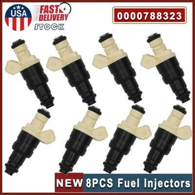 Inyectores de combustible 8 piezas 0000788323 para Mercedes-Benz CL500 SL500 S420 1996-1998 5,0 L Foto 1 de 4