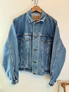Chaqueta vaquera vintage años 90 mediana THE GAP lavado medio camionero tipo 3 EE. UU. - Imagen 1 de 8