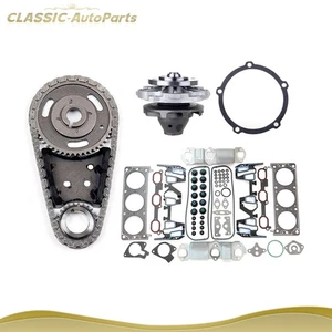 Juego de juntas de culata Kit de cadena de distribución Bomba de agua para 00-05 Pontiac Grand Am Montana - Imagen 1 de 7