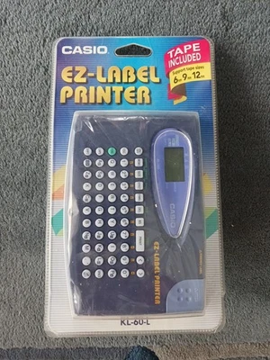 CASIO EZ - LABELPRINTER KL - 60 - L Drucker für  Beschriftungen - Bild 1 von 4