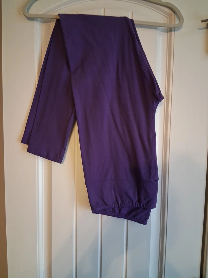 LuLaRoe Women's TC Leggings Solid Purple - Image 1 of 1