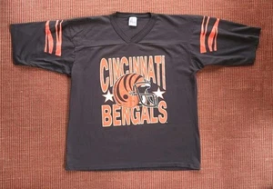 Vintage Cincinnati Bengals T-Shirt Gr. XL GARAN NFL Logo schwarz/orange Football - Bild 1 von 6
