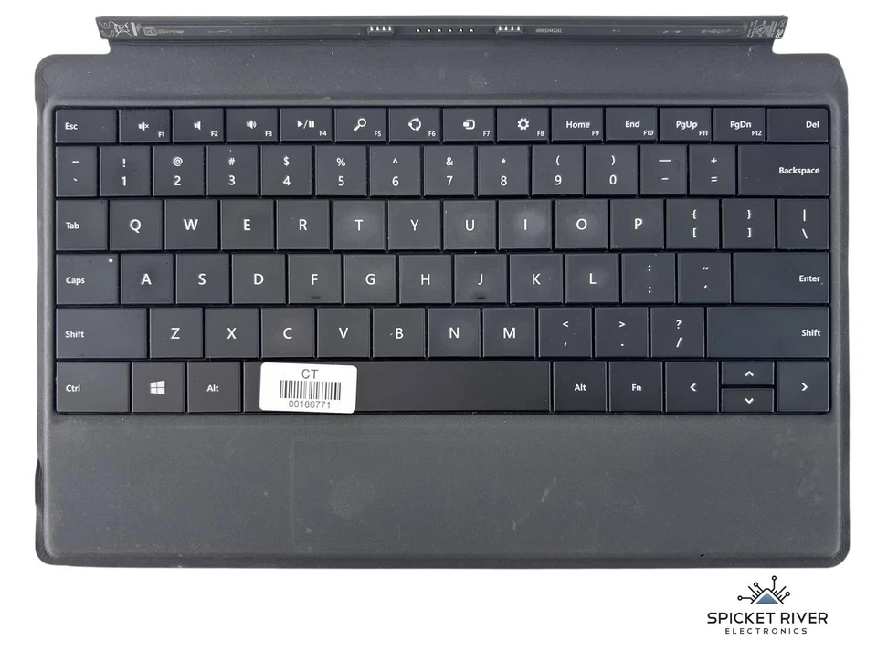 Capa teclado Microsoft 1602 Power para Surface Pro / Pro 2 - Preta - LEIA - Imagem 1 de 3