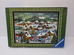 Vintage Ravensburger Christmas Time 500 Piece Jigsaw Puzzle Germany - Complete - Picture 1 of 9
