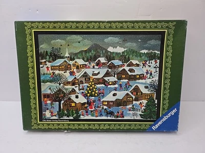 Vintage Ravensburger Christmas Time 500 Piece Jigsaw Puzzle Germany - Complete - Image 1 of 4