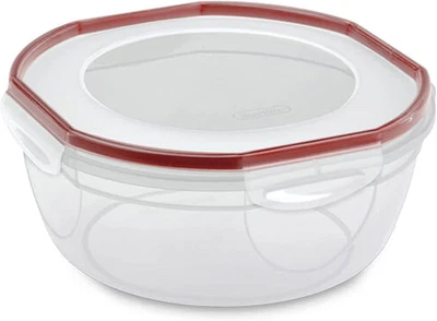 Sterilite Rocket Red Ultra Seal Latching Bowl, 4.7 Quart - Image 1 of 4