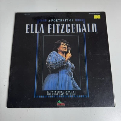 A Portrait Of Ella Fitzgerald Vinyl LP Dino Music DIN066 Compilation - Image 1 of 4