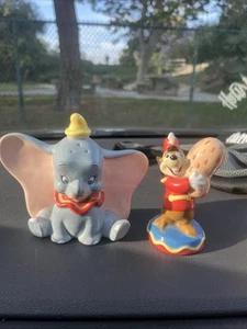 Vintage Disney World 90er Keramik Dumbo & Timothy Salz & Pfefferstreuer selten - Bild 1 von 10