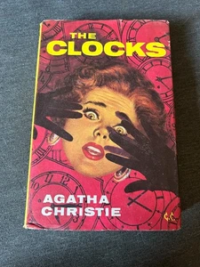 The Clocks, Agatha Christie ,1963 Hardback Book - Book Club Edition - Picture 1 of 7