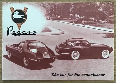 PEGASO SPORTS Car Sales Brochure 1954 102B 102BS - Image 1 of 4