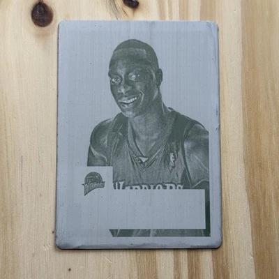 2006 Topps '52 Style Bsketball  1 of 1 MAGENTA Printing Plate CHRIS TAFT  - Image 1 of 2