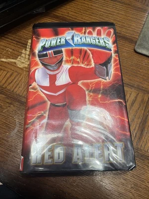 Power Rangers Red Alert VHS Clamshell Case - Image 1 of 4